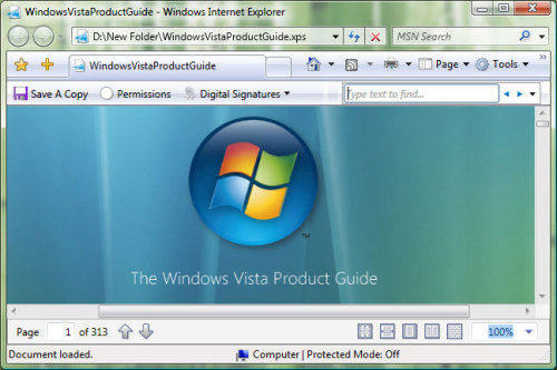 体验Windows Vista操作系统应用程序